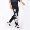 Legginsy Adidas damskie bawełniane czarne